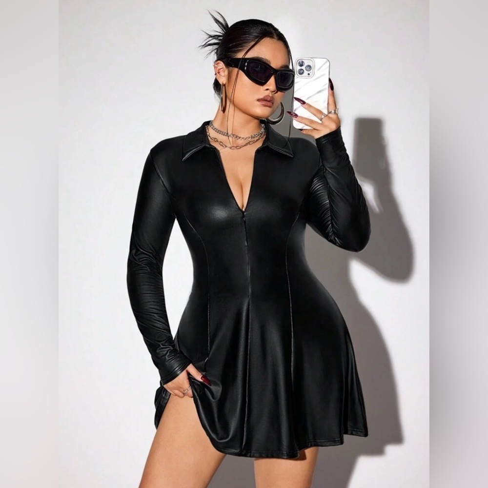 SHEIN Black Dress